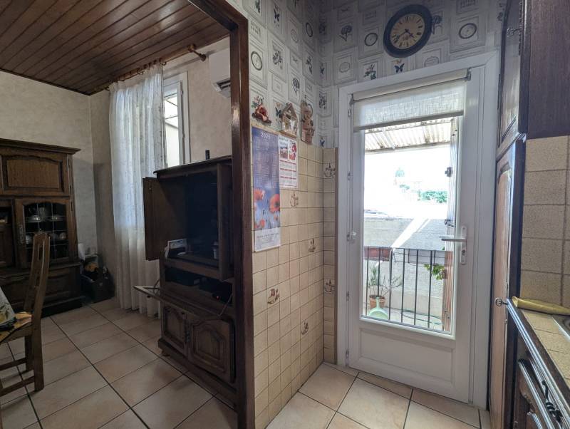 cuisine ouverte sur cour